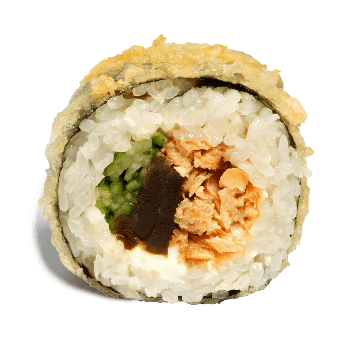 Futomaki Tempura pieczony losos