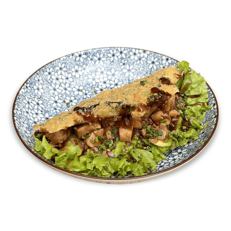 Kanapka ze smażonym tuńczykiem