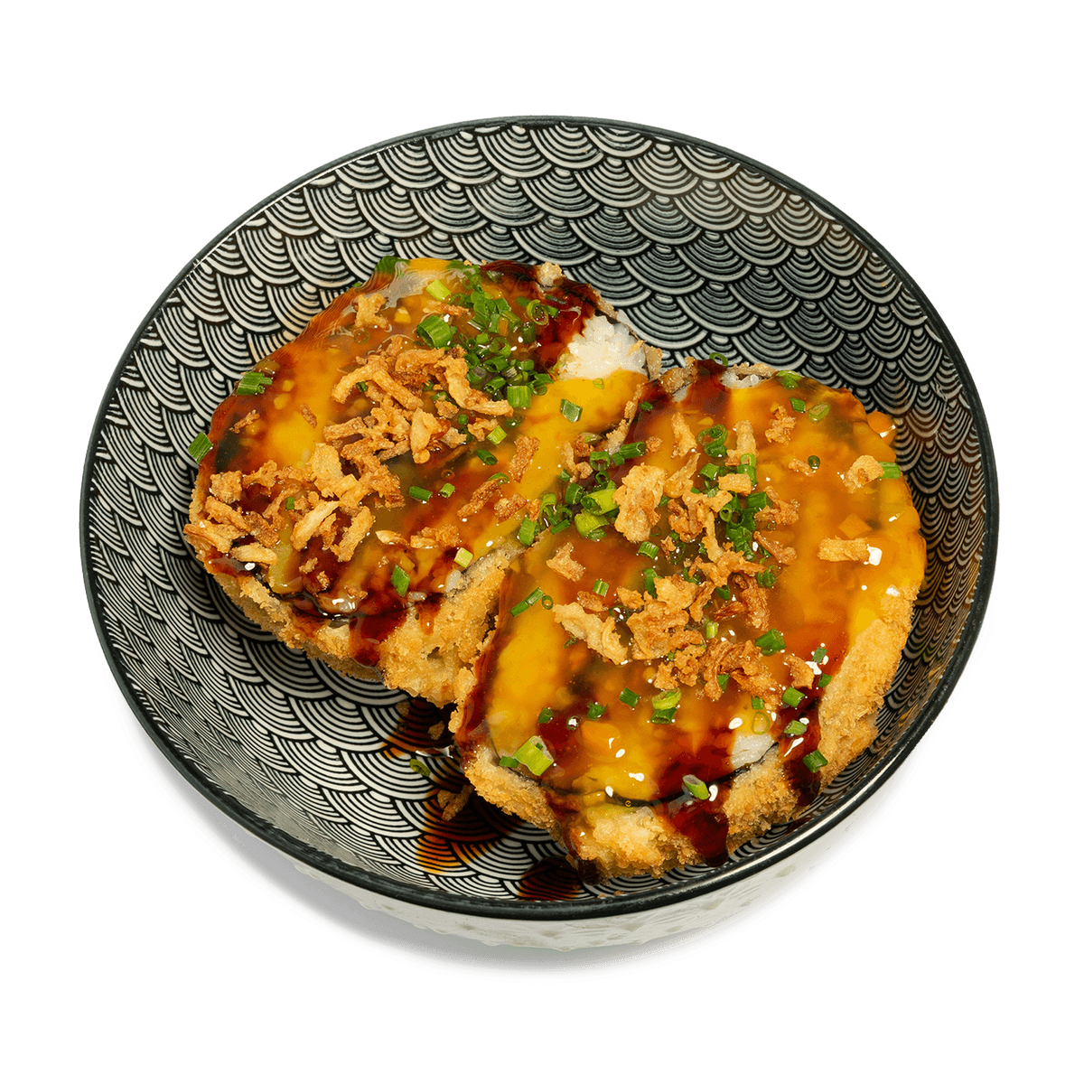 Burger z kurczakem teriyaki